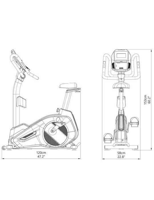 Vélo EMB-600 | Kiné Stock