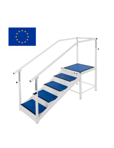 Escalier de rééducation 4 marches + plateforme