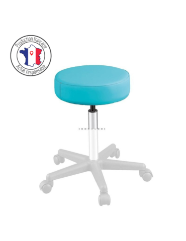 Tabouret assise cousue 38 cm