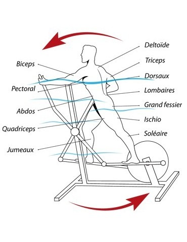 ELLIPTIQUE AQUATIQUE MANO BASIC 2