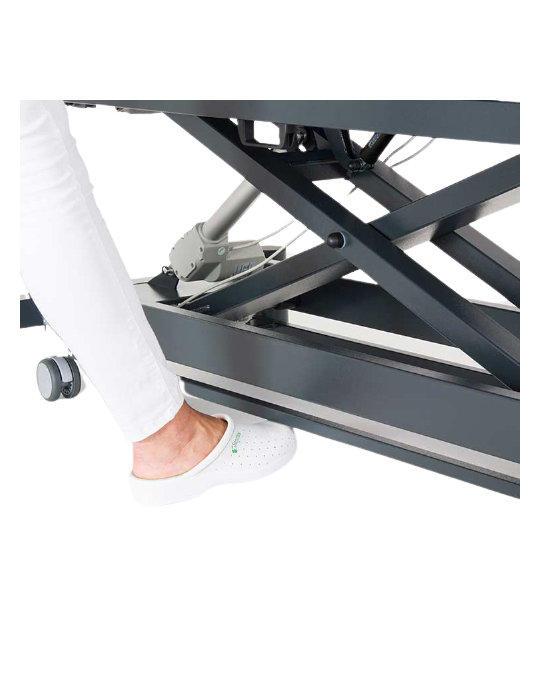 Table Zefiro 6 (200 x 65 cm) 4 plans | Kiné Stock