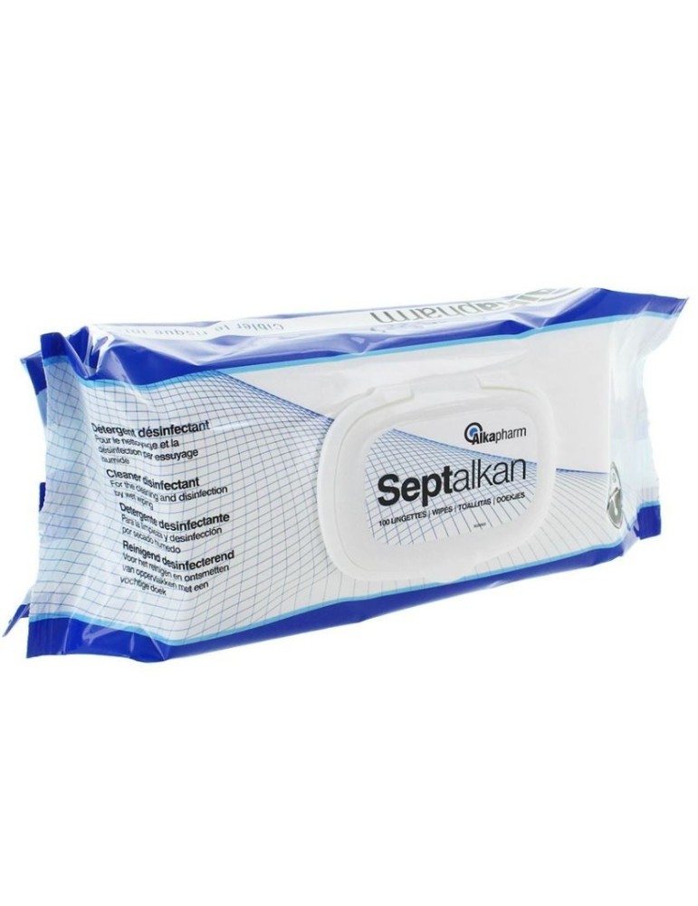 Lingettes Septalkan désinfectantes | Kiné Stock