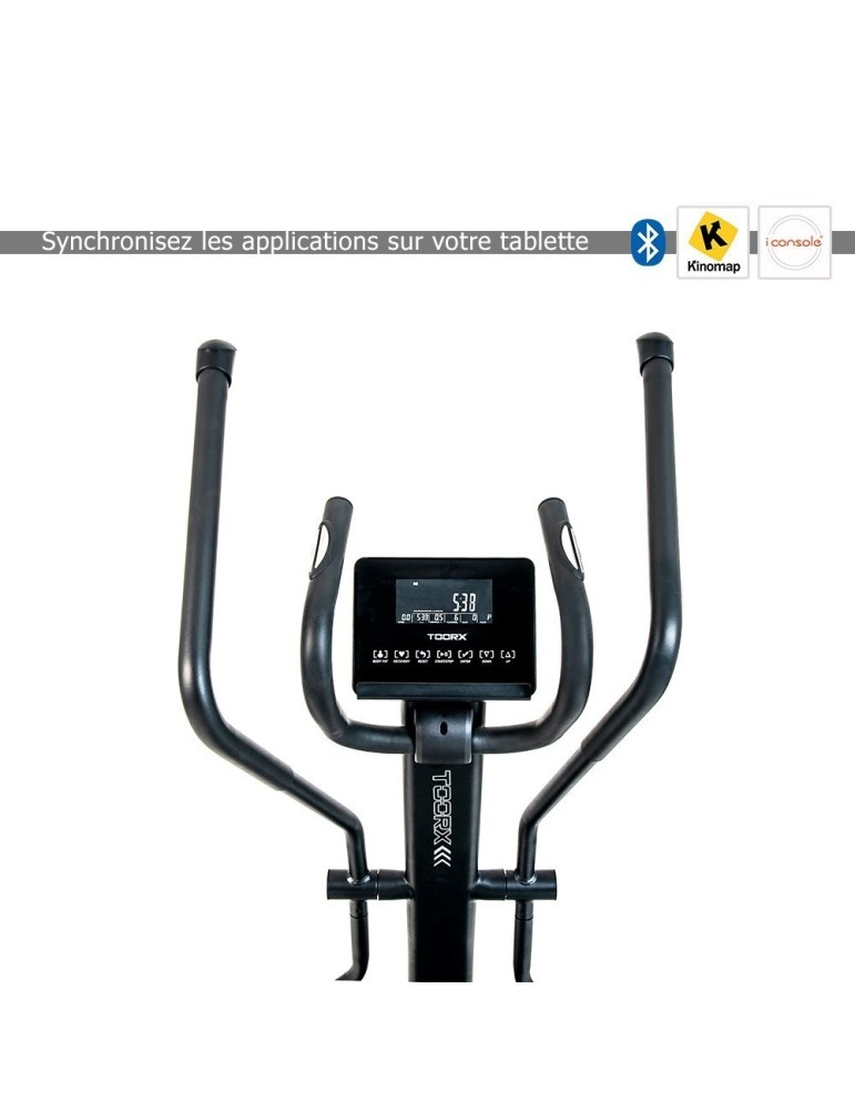 Vélo elliptique ergomètre connecté ERX-3500 | Kinéstock