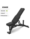 Banc de musculation réglable Vertical WBX-700 | Kiné Stock