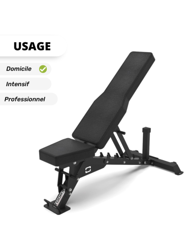 Banc de musculation plat et inclinable WBX-200