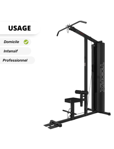 Station de musculation lat machine