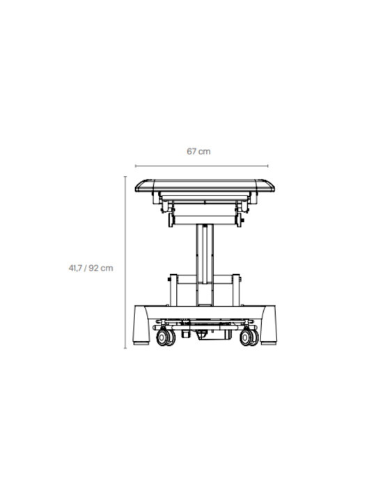 Table SILVERFOX TITAN 301 | Kinestock