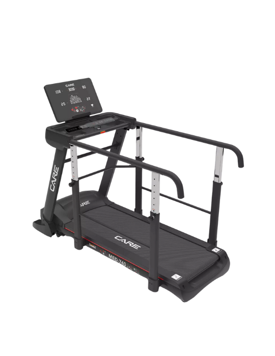 Tapis de course avec barres de maintien - MED 740 | KINESTOCK