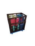 Chariot de rangement pour accessoires d'aquagym | KINESTOCK