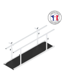 Barres parallèles  3-4-5-6 m avec plancher | Kiné Stock