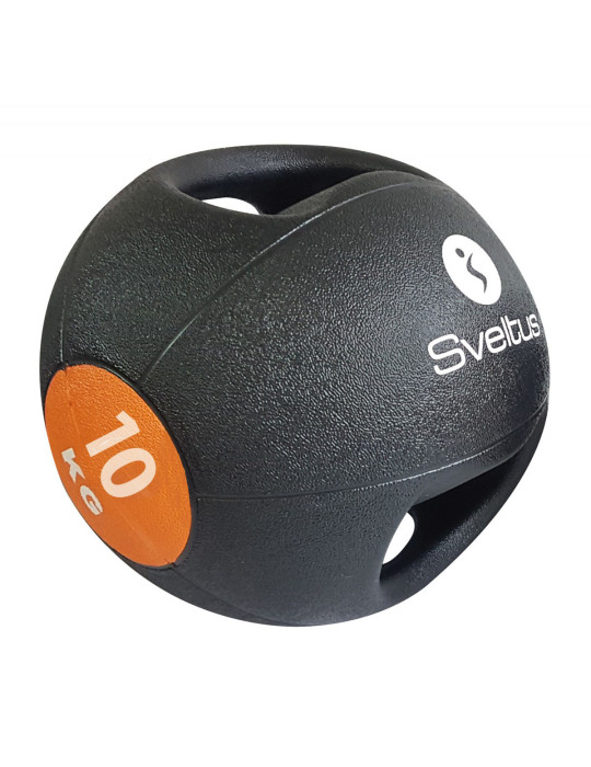 Médicine Ball à poignées 4 à 10 kg | Kiné Stock