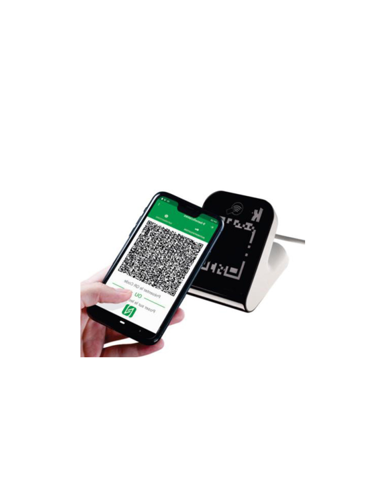 Lecteur SESAM-Vitale Kap-eCV | lecteur e-carte Vitale – QR Code & NFC