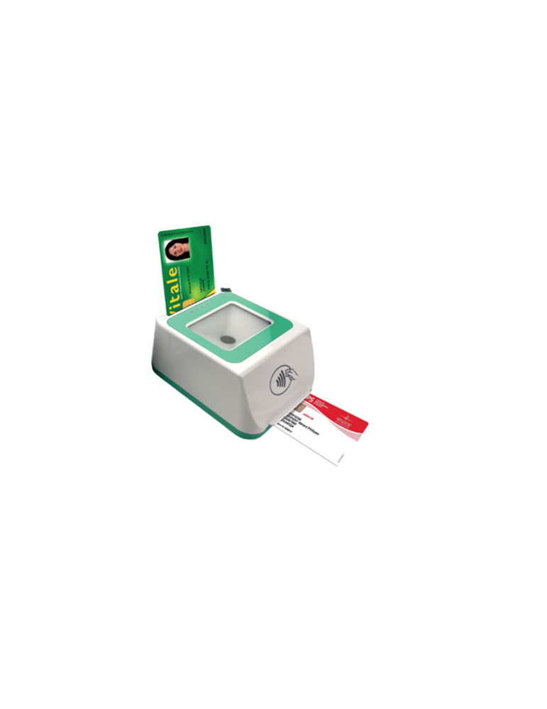 Lecteur SESAM-Vitale LKN600 | lecteur e-carte Vitale QR Code & NFC
