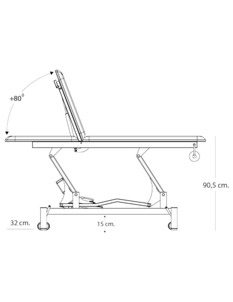 Table Pro 201 – 195 × 68 cm | KINESTOCK