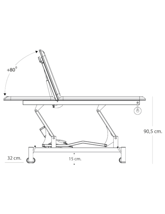 Table Pro 201 – 195 × 68 cm | KINESTOCK