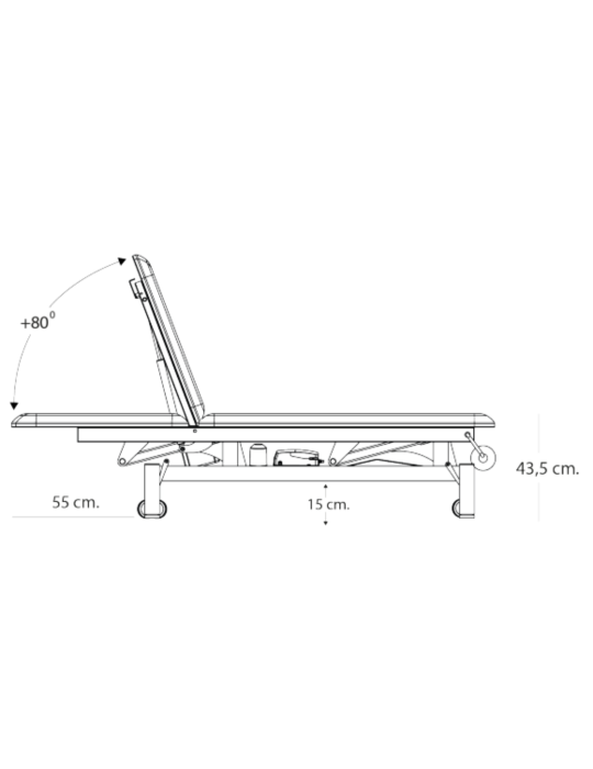 Table Pro 201 – 195 × 68 cm | KINESTOCK