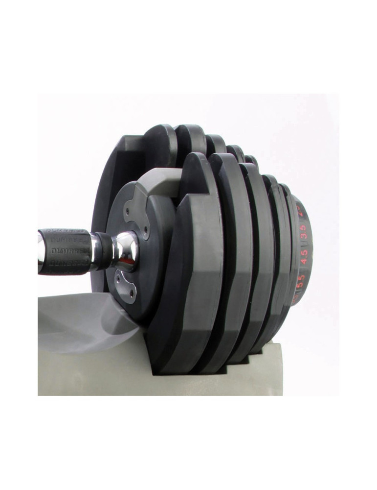 Haltère à charge variable - 5 à 40 kg | Kiné Stock