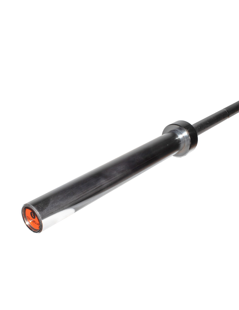 Barre Training 50 mm avec Stop-Disques – Barre Olympique | KINESTOCK
