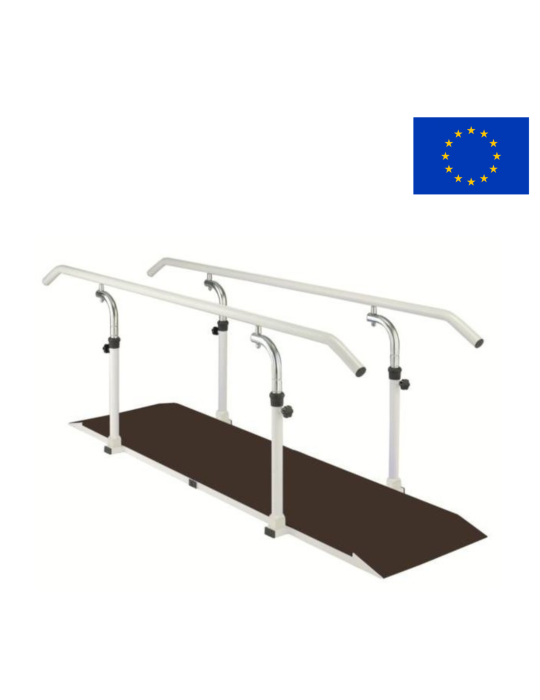 Barres parallèles Ferrox  2.5-3.5-4 m avec socle | Kiné Stock