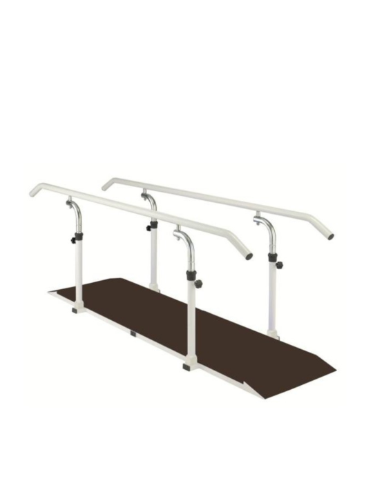 Barres parallèles Ferrox  2.5-3.5-4 m avec socle | Kiné Stock