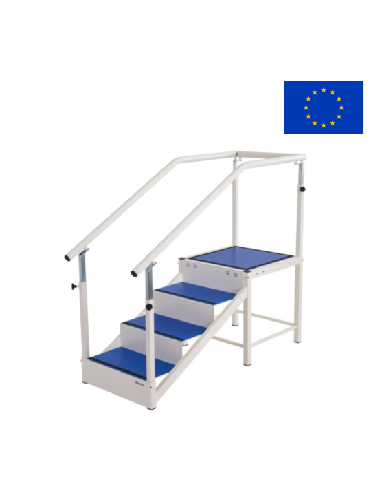 Escalier de rééducation 4 marches + plateforme | Kiné Stock