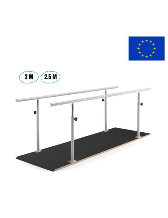 Barres parallèles en acier | Kiné Stock