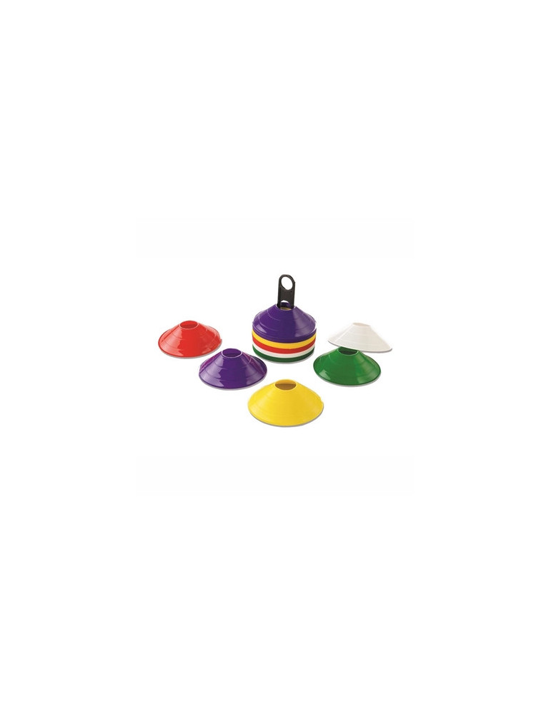 Coupelles de délimitation souples pour entraînement – Lot de 20 | KINESTOCK