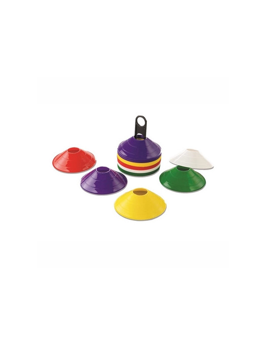 Coupelles de délimitation souples pour entraînement – Lot de 20 | KINESTOCK