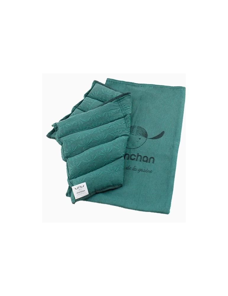 Coussin compresse aux graines de chanvre chaud froid pour thermothérapie naturelle | KINESTOCK