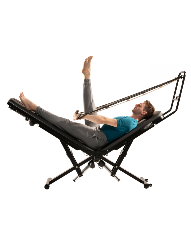WBS Vision Pull Back – Table de posture motorisée avec traction | Kiné Stock