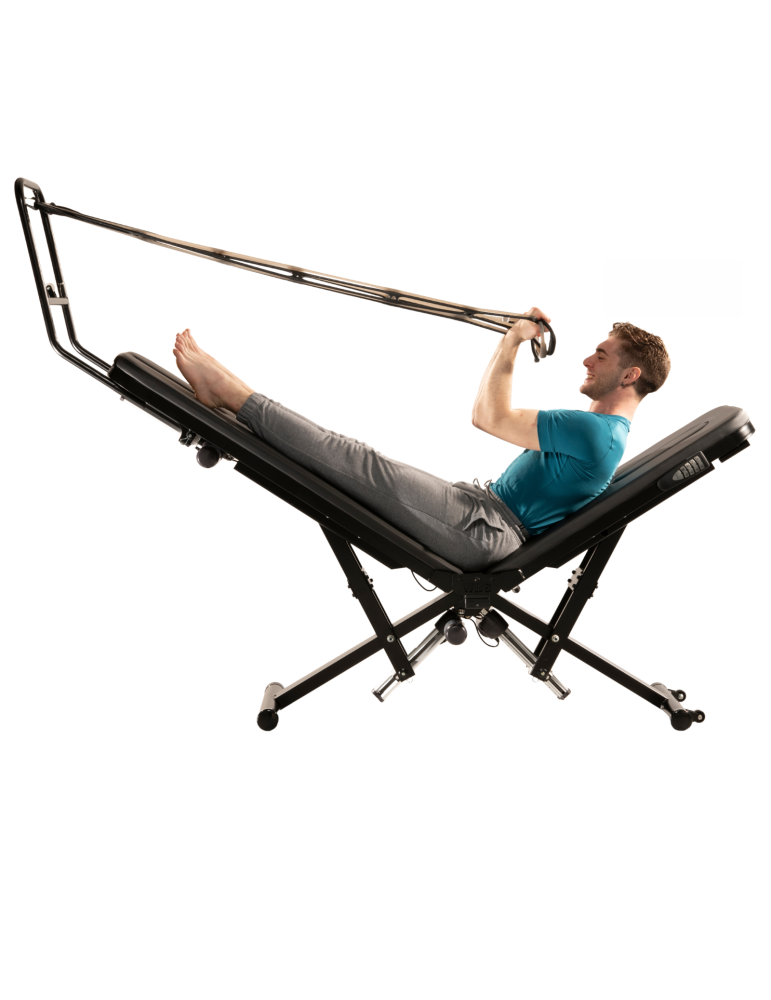 WBS Vision Pull Back – Table de posture motorisée avec traction | Kiné Stock