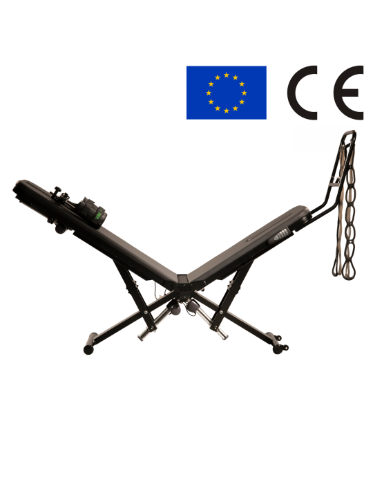 WBS Vision Pull Back – Table de posture motorisée avec traction | Kiné Stock