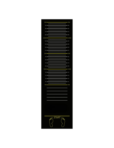 Tapis d’exercice Recto/verso - Évaluation du saut et coordination | Kiné-Stock 2
