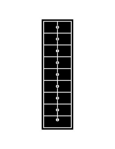 Tapis d’exercice Recto/verso - Évaluation du saut et coordination | Kiné-Stock