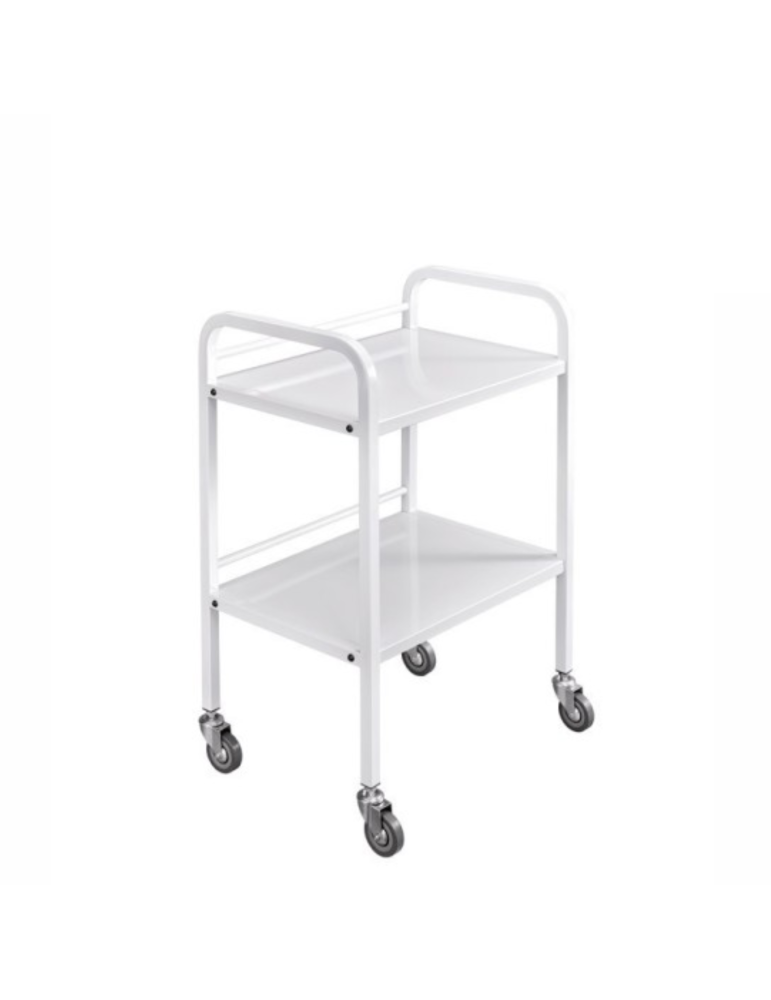Gueridon 2 plateaux métal | Kiné Stock