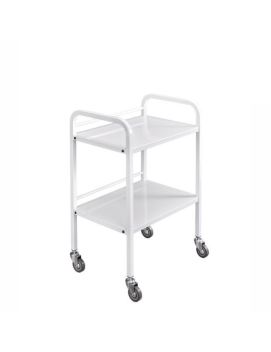 Gueridon 2 plateaux métal | Kiné Stock