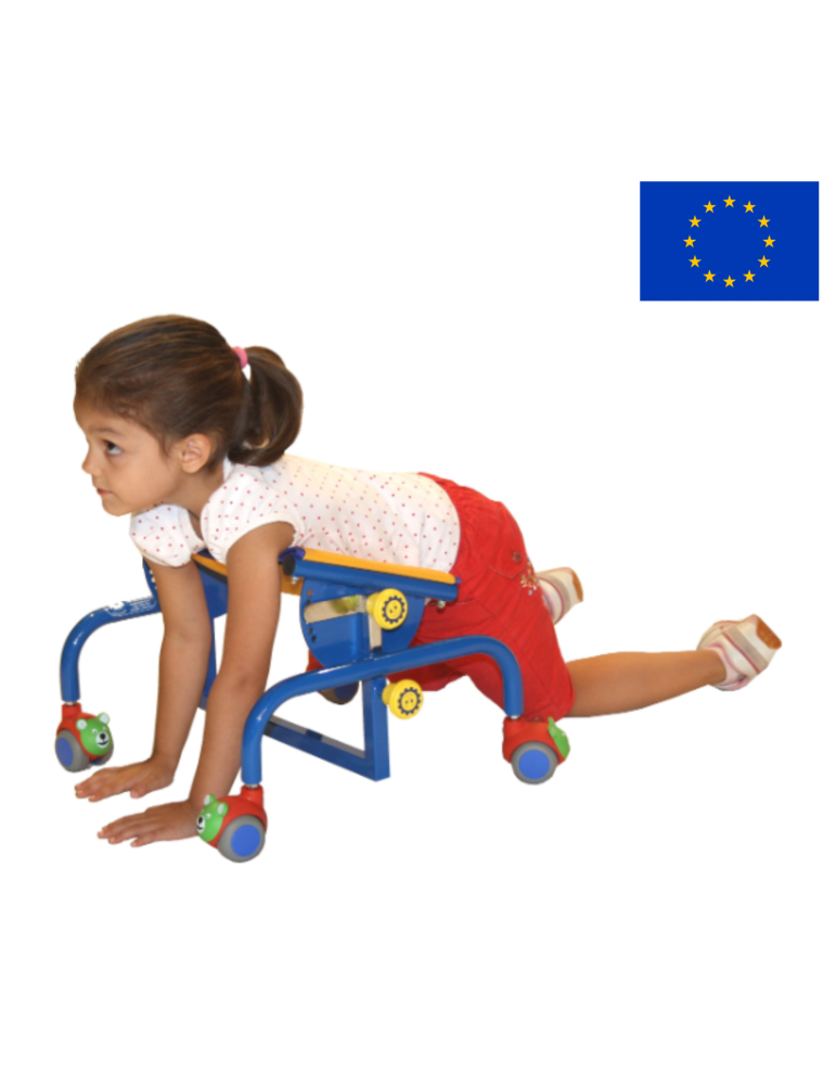 Déambulateur de reptation réglable pédiatrique | KINESTOCK