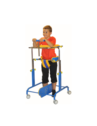 Support axial avec poignée réglable pour déambulateur | KINESTOCK 2