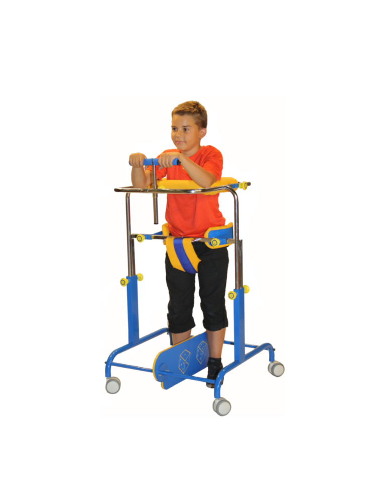 Support axial avec poignée réglable pour déambulateur | KINESTOCK
