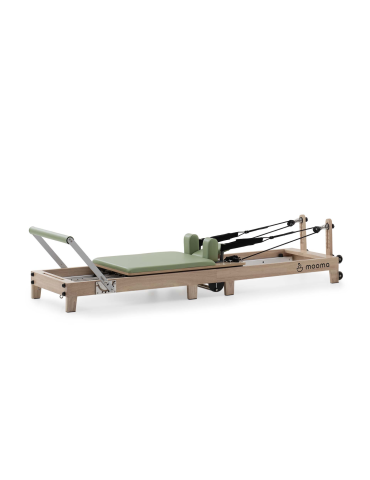 Reformer Pilates pliable MOOMA en bois | Kinestock
