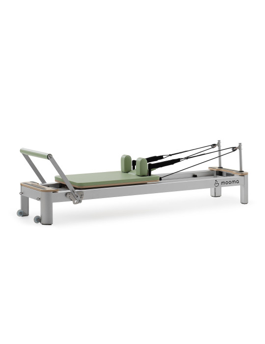 Reformer Pilates MOOMA aluminium brossé | Kinestock  Meta description
