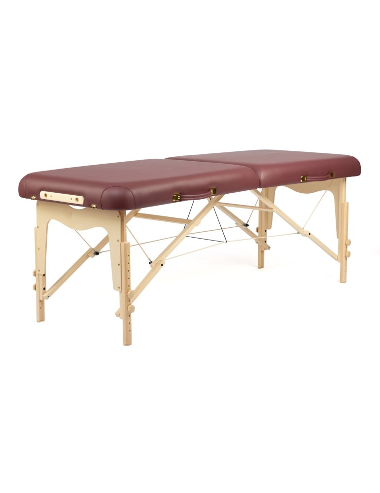 Table de massage pliante en bois | KINESTOCK