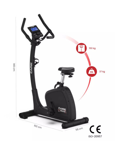 Vélo Ergomètre ERGOS Connecté – CARE FITNESS | Kiné-Stock 2